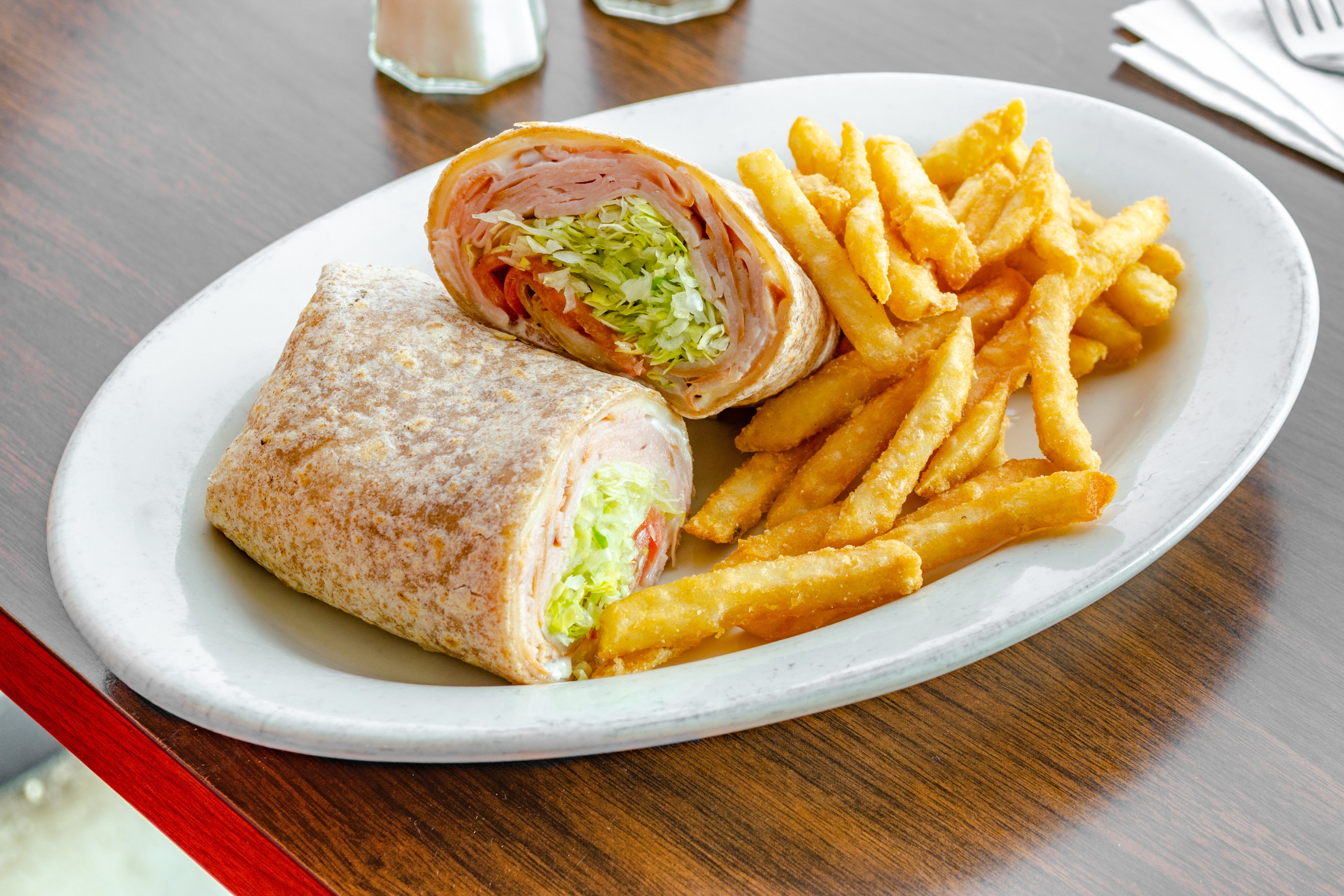 Order Italian Wrap - Wrap food online from Fratelli Pizza Cafe store, Edison on bringmethat.com