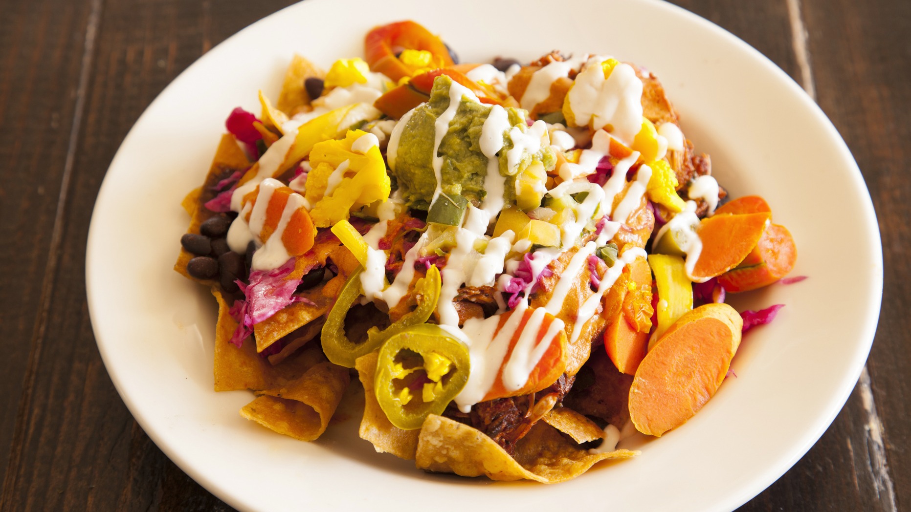 Order Loaded Nachos food online from Sage Plant Based Bistro & Brewery store, Agoura Hills on bringmethat.com