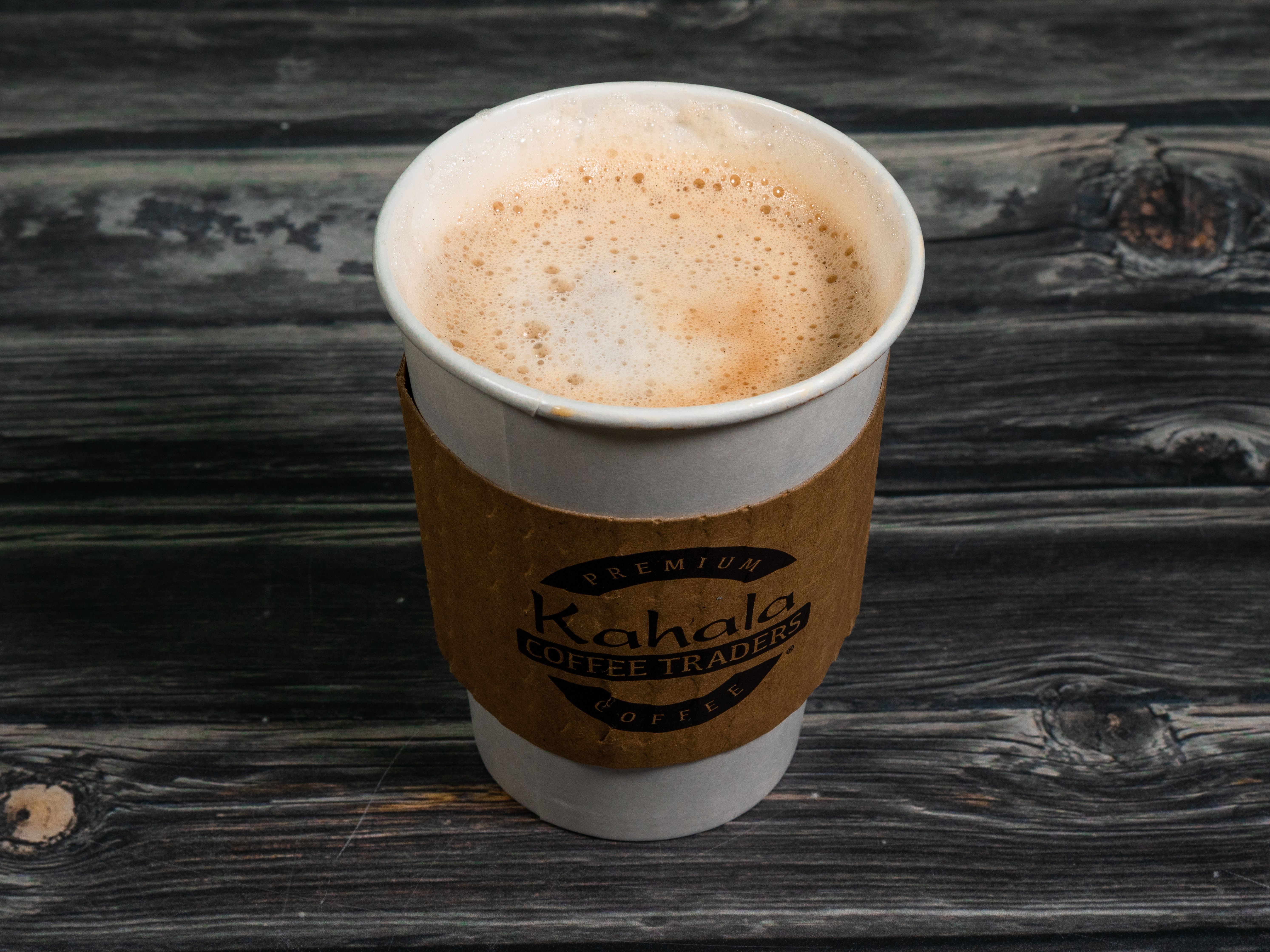 Order Caffe Latte food online from Kahala Coffee Traders store, Corpus Christi on bringmethat.com