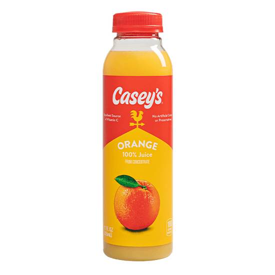 Order Casey's Orange Juice 12oz food online from Casey's General Store store, Council Bluffs on bringmethat.com