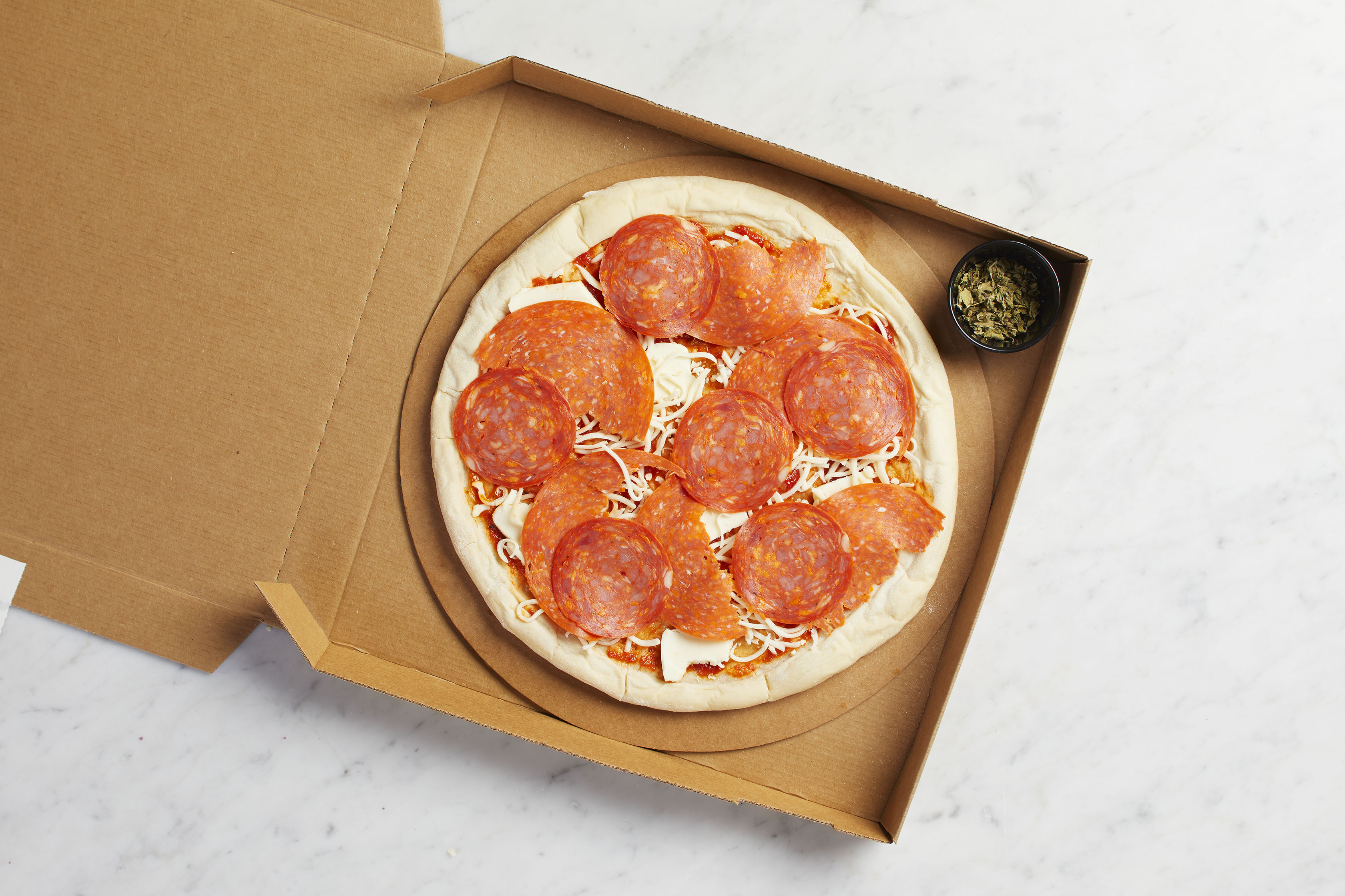 Order Take and Bake Pepperoni Pizza food online from California Pizza Kitchen - River City Dr store, Jacksonville on bringmethat.com