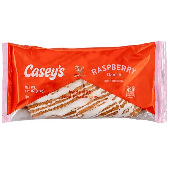 Order Casey's Raspberry Danish 4.25oz food online from Casey's store, Urbandale on bringmethat.com