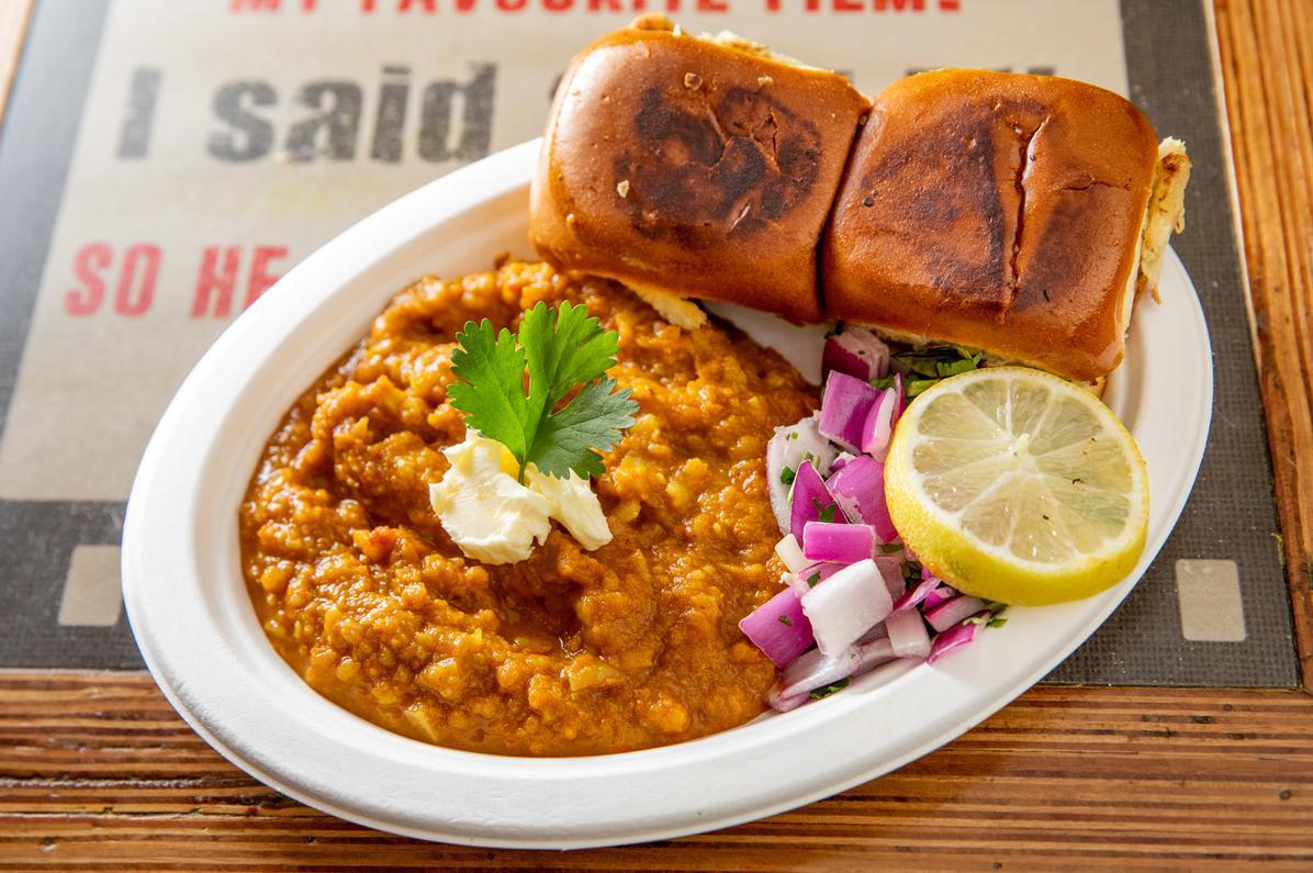 Order Paav Bhaji food online from Masala times catering store, New York on bringmethat.com