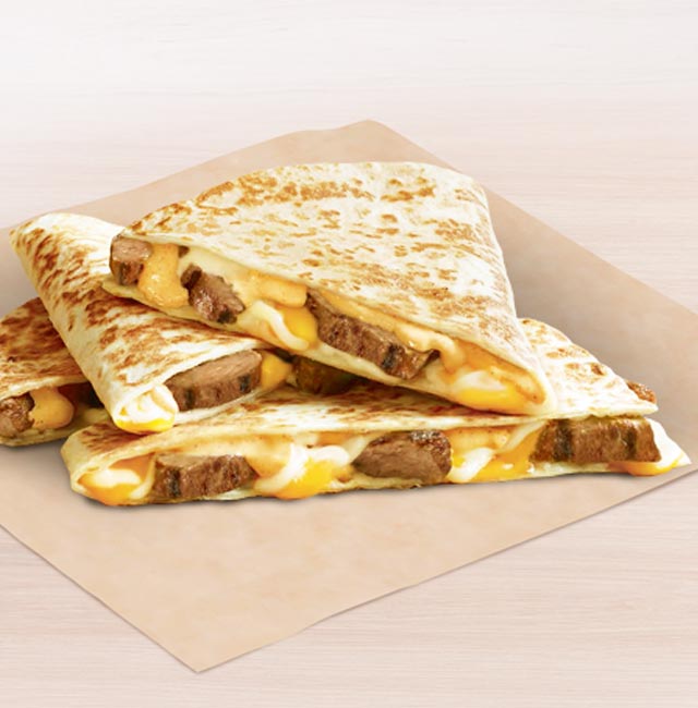 Order Steak Quesadilla food online from Taco Bell store, Hickory on bringmethat.com