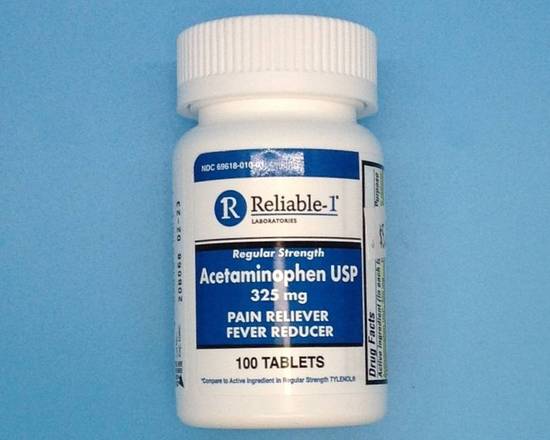 Order Acetaminophen 325mg - (Generic Tylenol) - 100 Tablets food online from East Cooper Family Pharmacy store, Mt Pleasant on bringmethat.com
