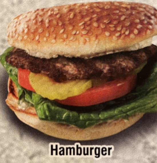 Order Hamburger (1/4 lb) food online from Harry's Cafe- Katella Ave store, Stanton on bringmethat.com