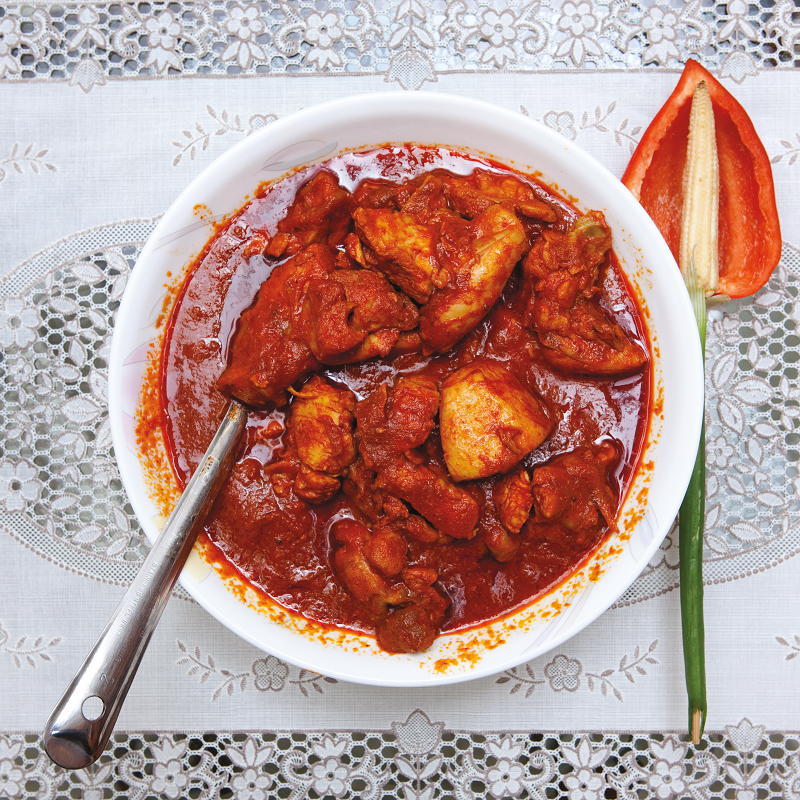 Order CHICKEN VINDALOO food online from Thumka Indian Express store, Algonquin on bringmethat.com