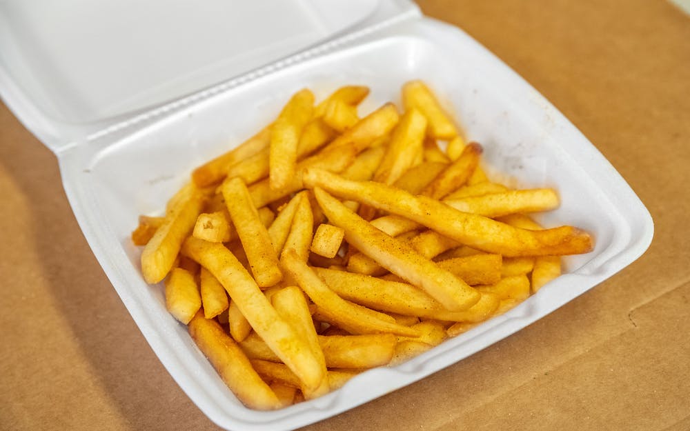 Order French Fries food online from Express Pizza & Sub store, High Point on bringmethat.com