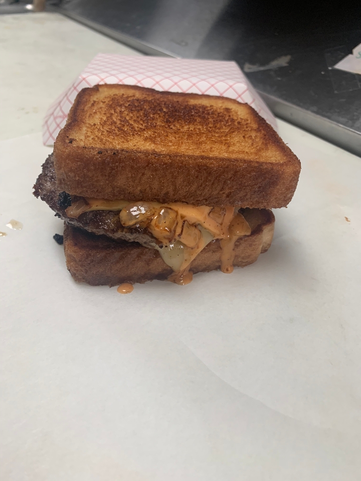Order Patty Melt food online from Pete's Chicken-N-More - South Port store, Corpus Christi on bringmethat.com