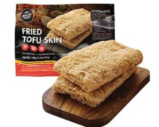Order Fried Tofu Skin (dried, 100g) food online from Boiling Point store, Garden Grove on bringmethat.com