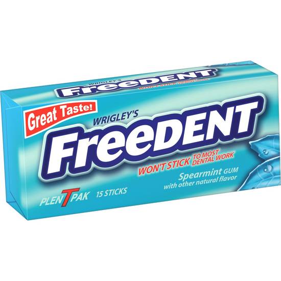Order Wrigley's Freedent Spearmint, Single Pack food online from Cvs store, SAINT CLAIR SHORES on bringmethat.com