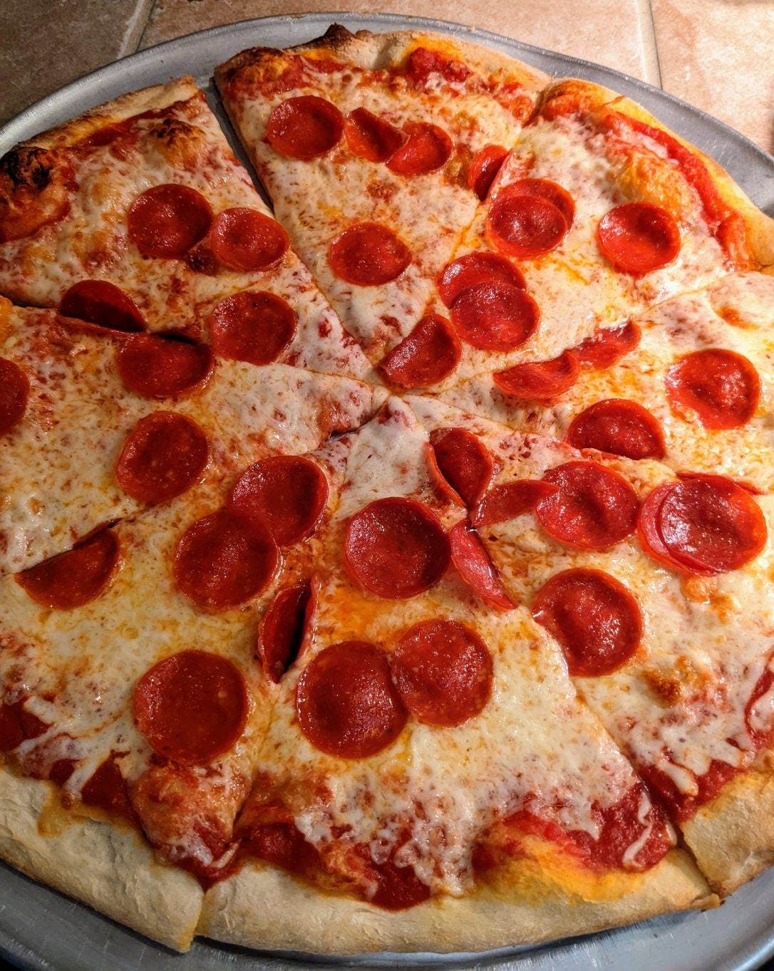 Order Pizza - Small 12" food online from Original Italian Pizza store, Bloomsburg on bringmethat.com