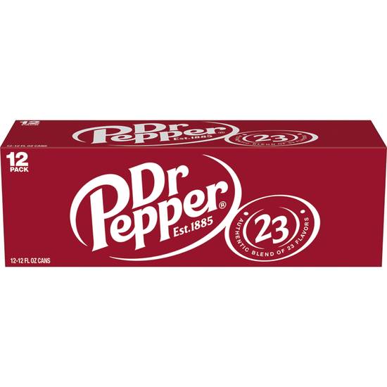 Order Dr Pepper Cans (12 oz x 12 ct) food online from Rite Aid store, Whitehall on bringmethat.com