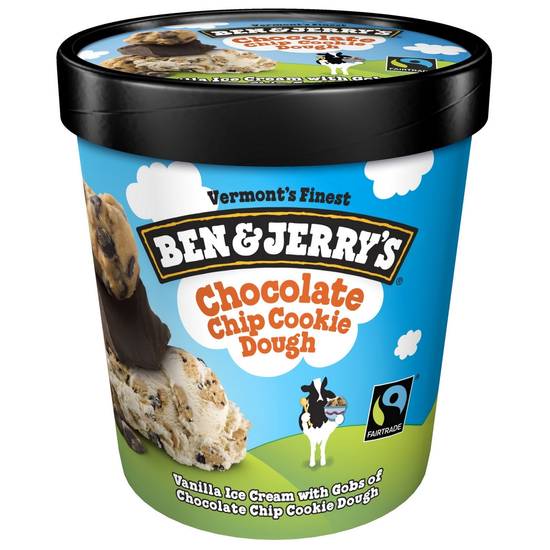 Order Ben & Jerry's Chocolate Chip Cookie Dough Ice Cream Pint, 16 OZ food online from Cvs store, CENTRAL FALLS on bringmethat.com
