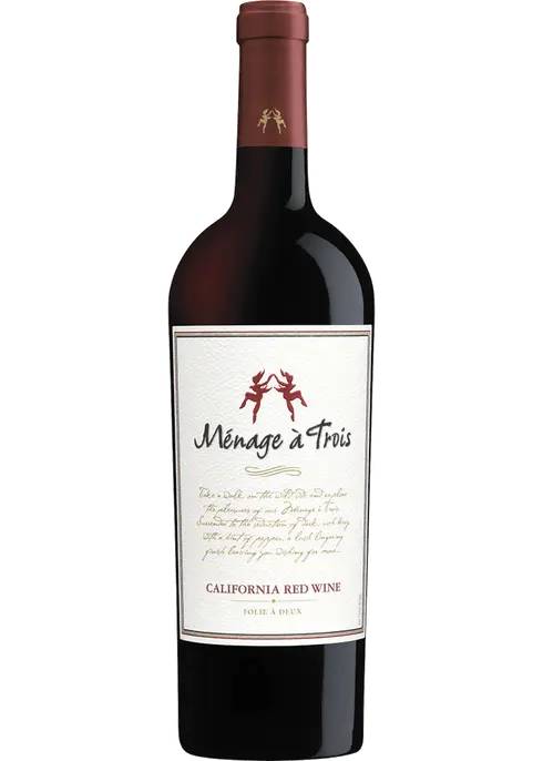 Order Ménage à Trois Red Blend food online from Plaza Liquor store, Jurupa Valley on bringmethat.com