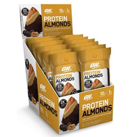 Order Optimum Nutrition Protein Almonds 1.5oz food online from 7-Eleven store, Bulverde on bringmethat.com