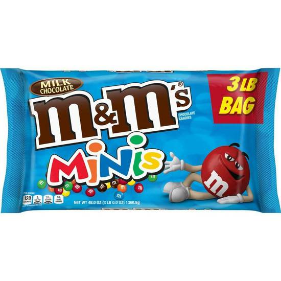 Order M&M'S Milk Chocolate Minis Candy food online from Exxon Food Mart store, Port Huron on bringmethat.com