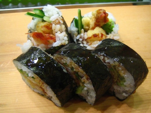 Order Veggie Tempura Roll food online from Little tokyo store, Arlington on bringmethat.com