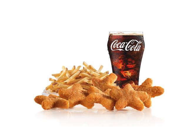 Order 6 Piece - Chicken Stars™ Combo food online from Carl's Jr. store, Saint George on bringmethat.com