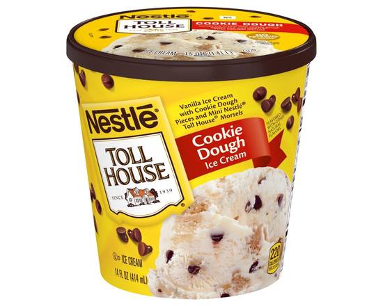 Order Nestle Toll House Cookie Dough Ice Cream 14oz food online from Rocket store, San Clemente on bringmethat.com