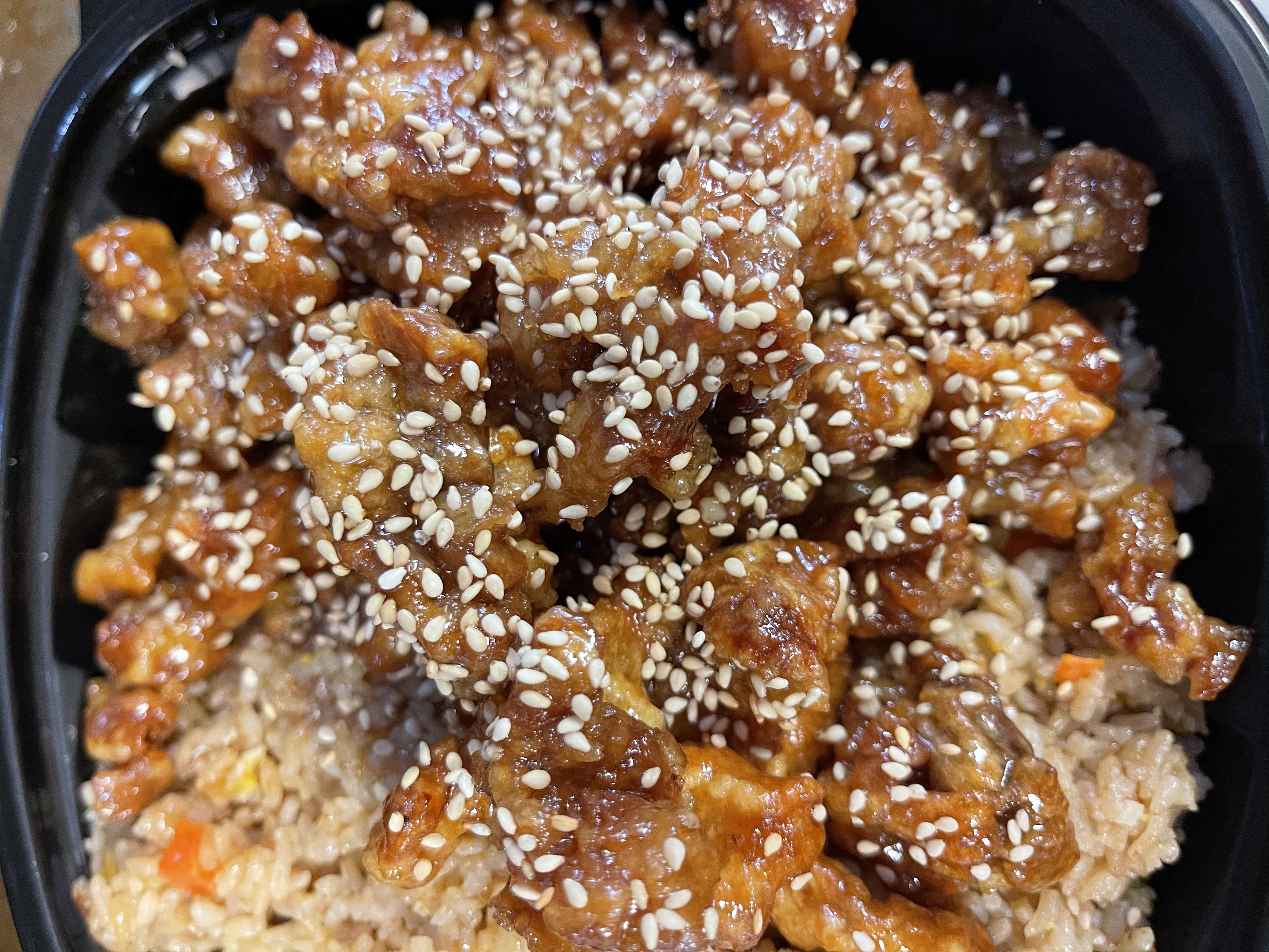 Order 4. Sesame Chicken food online from China Breeze store, Atlanta on bringmethat.com