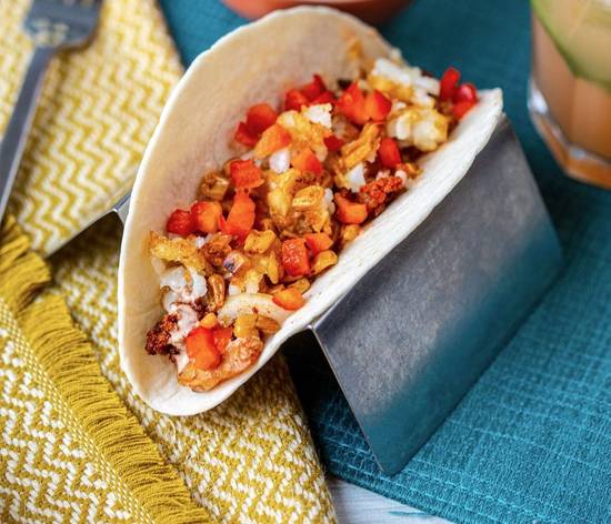 Order Low Country Boil Taco food online from Tin Lizzy store, Atlanta on bringmethat.com