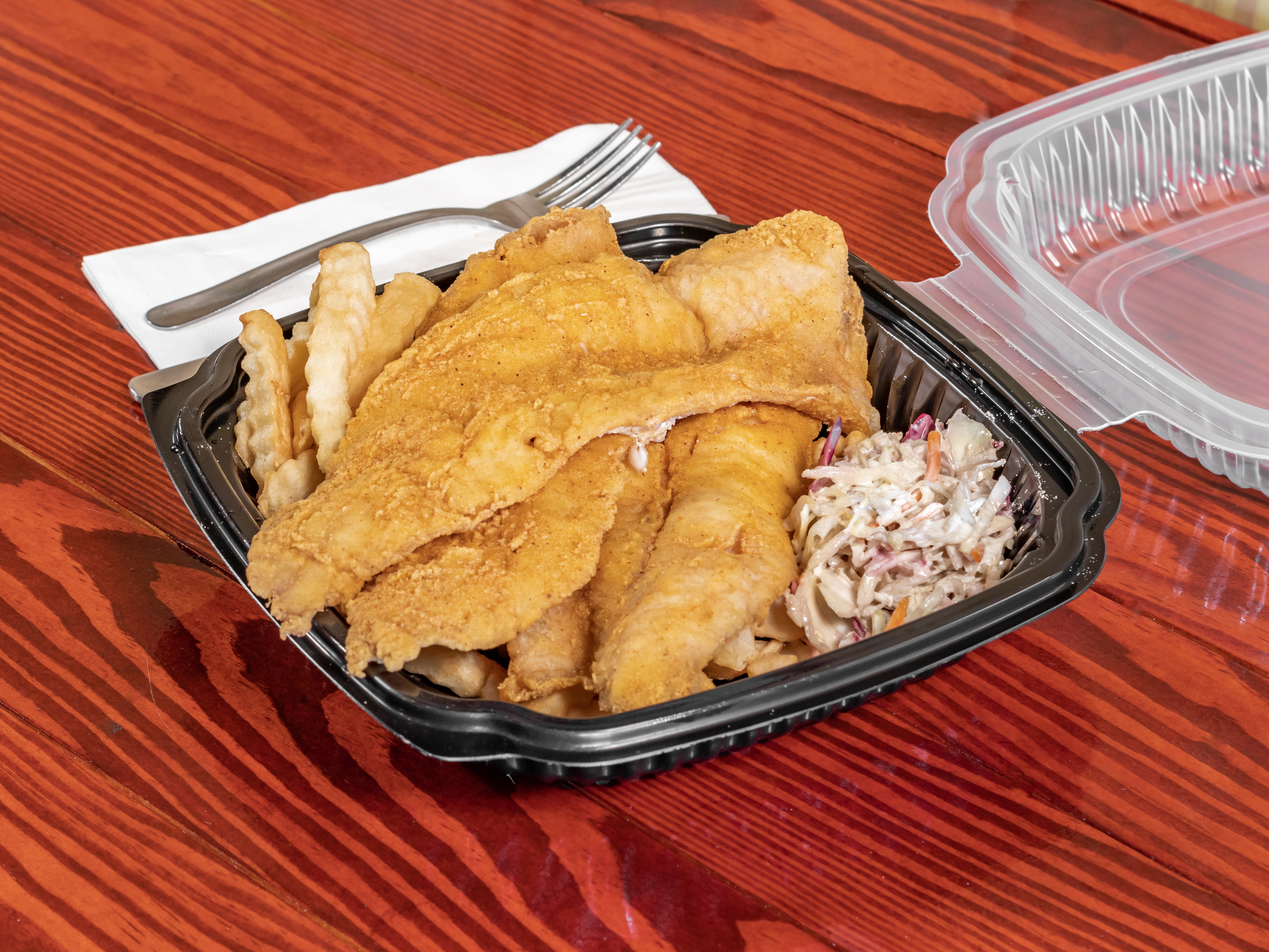 Order Fried Whiting Plate food online from Ms. Scealy Seafood Shack store, Savannah on bringmethat.com