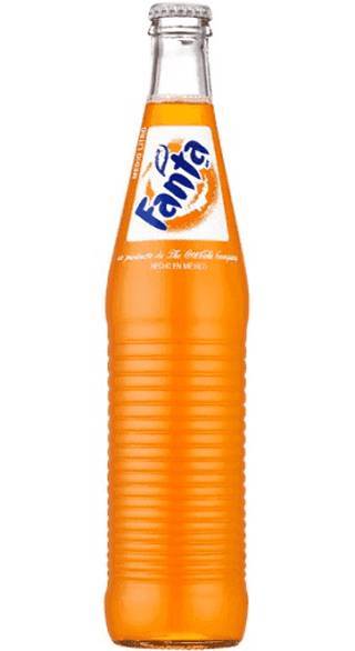 Order Fanta Orange (mexican import) 1/2 L food online from Tocayo Birrieria store, Bloomington on bringmethat.com