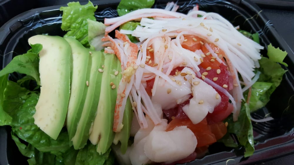 Order Sashimi Salad food online from Soho Sushi store, New York on bringmethat.com