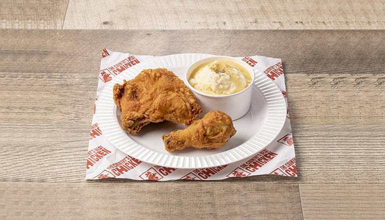 Order 2-pc-Chicken Combo food online from The Country's Best Chicken store, Wentzville on bringmethat.com