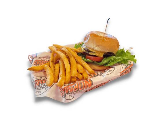 Order Double Cheeseburger food online from Norma's Cafe store, Frisco on bringmethat.com