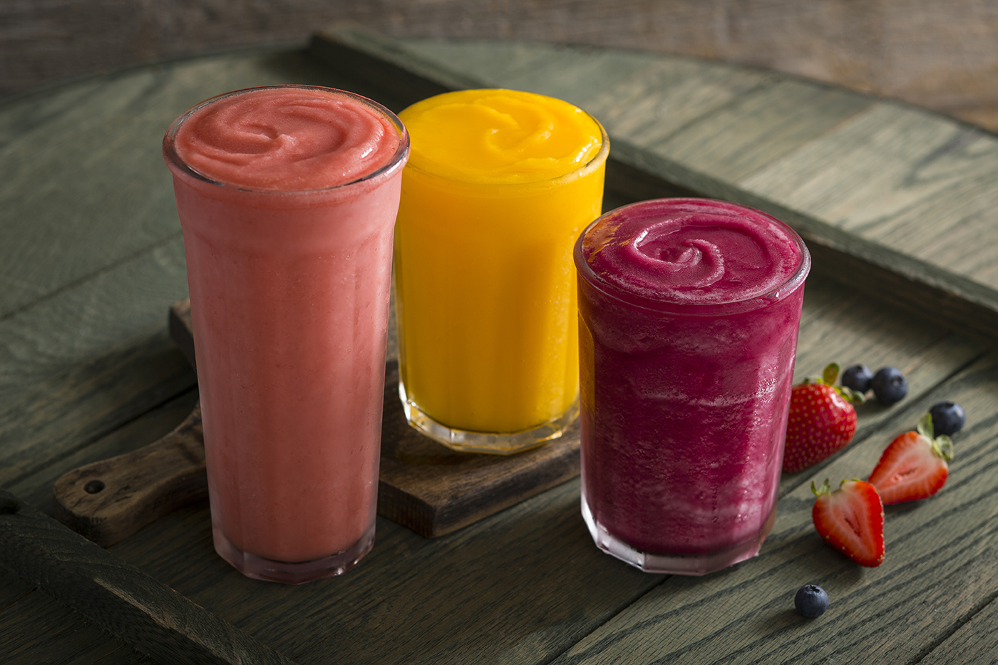 Order Fruit Smoothie food online from Beans & Brews #115 store, Riverton on bringmethat.com