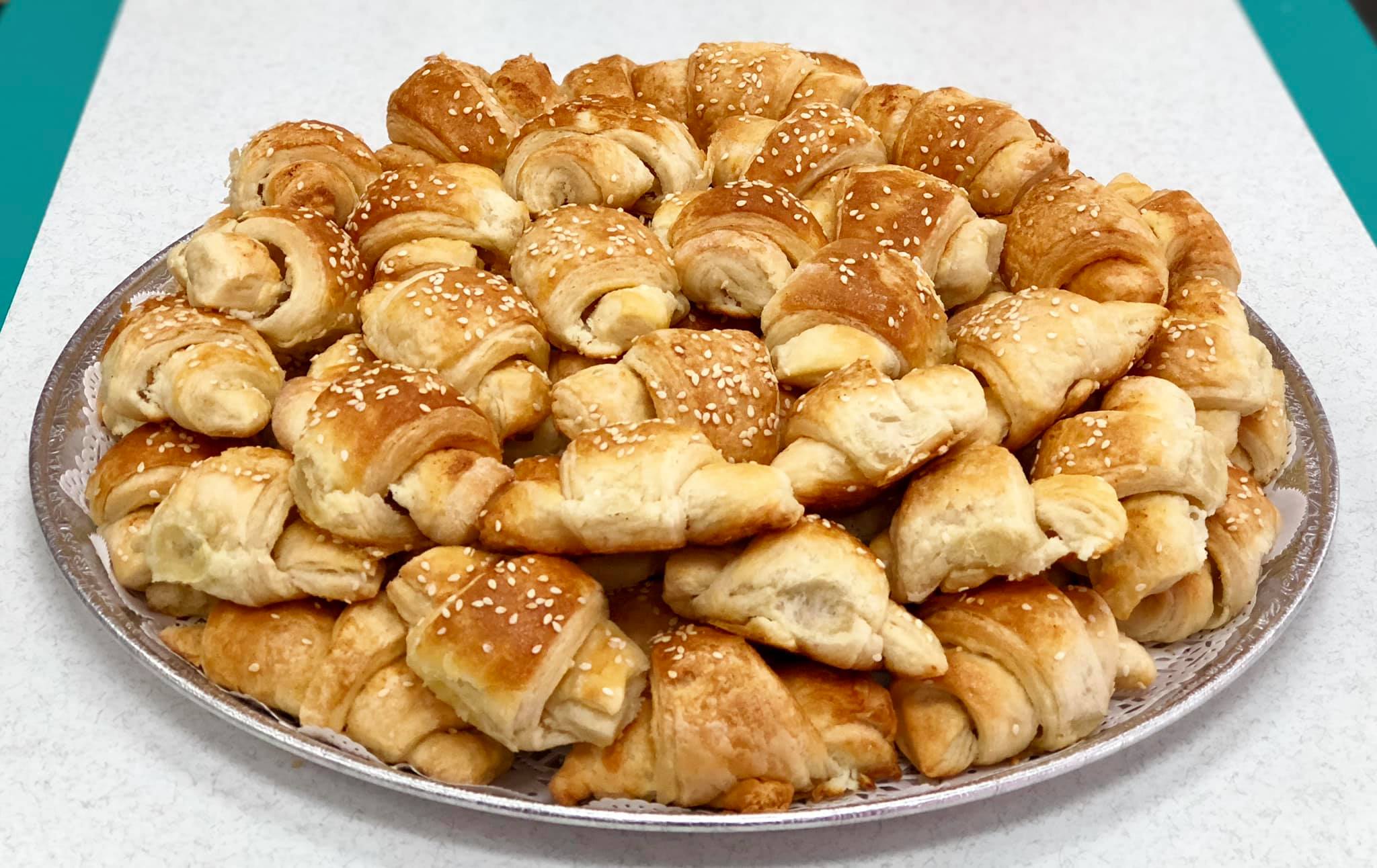Order Kifle (croissant w/ cream cheese) food online from Sandys Bakery & Deli store, Chicago on bringmethat.com