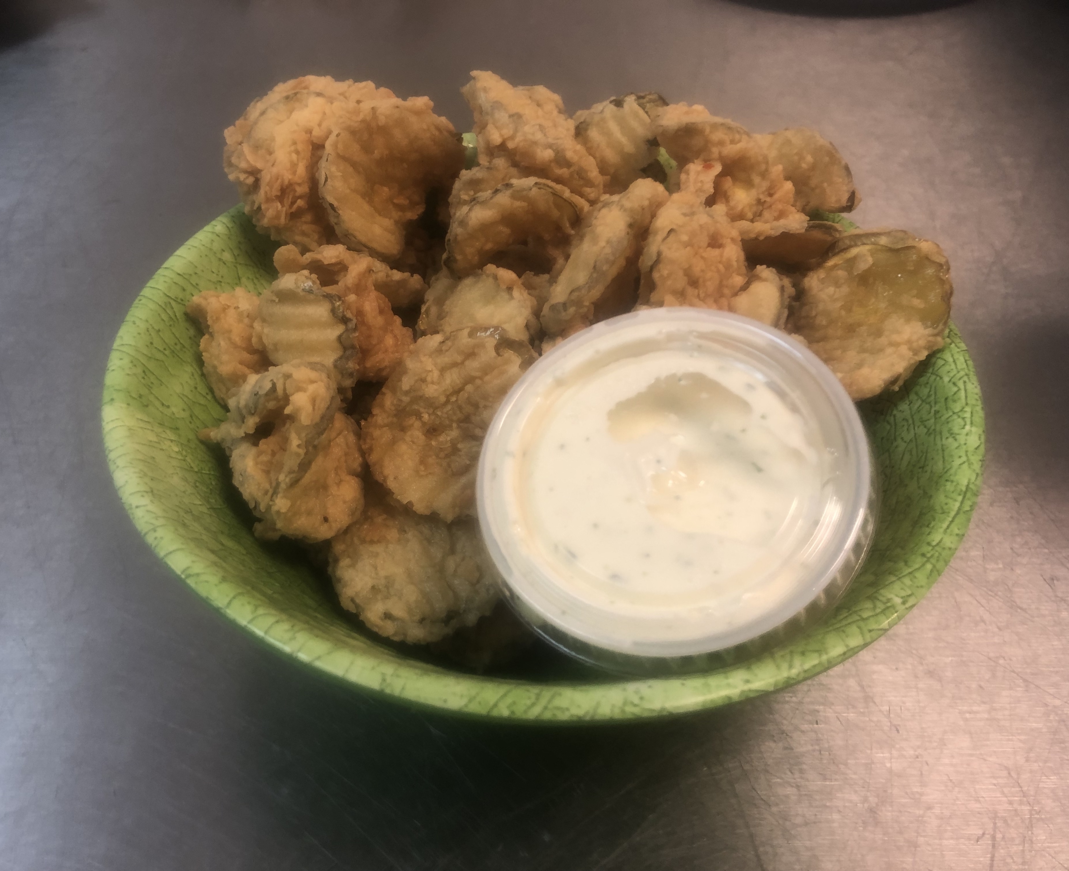 Order Fried Pickles food online from Wing It Express store, El Paso on bringmethat.com
