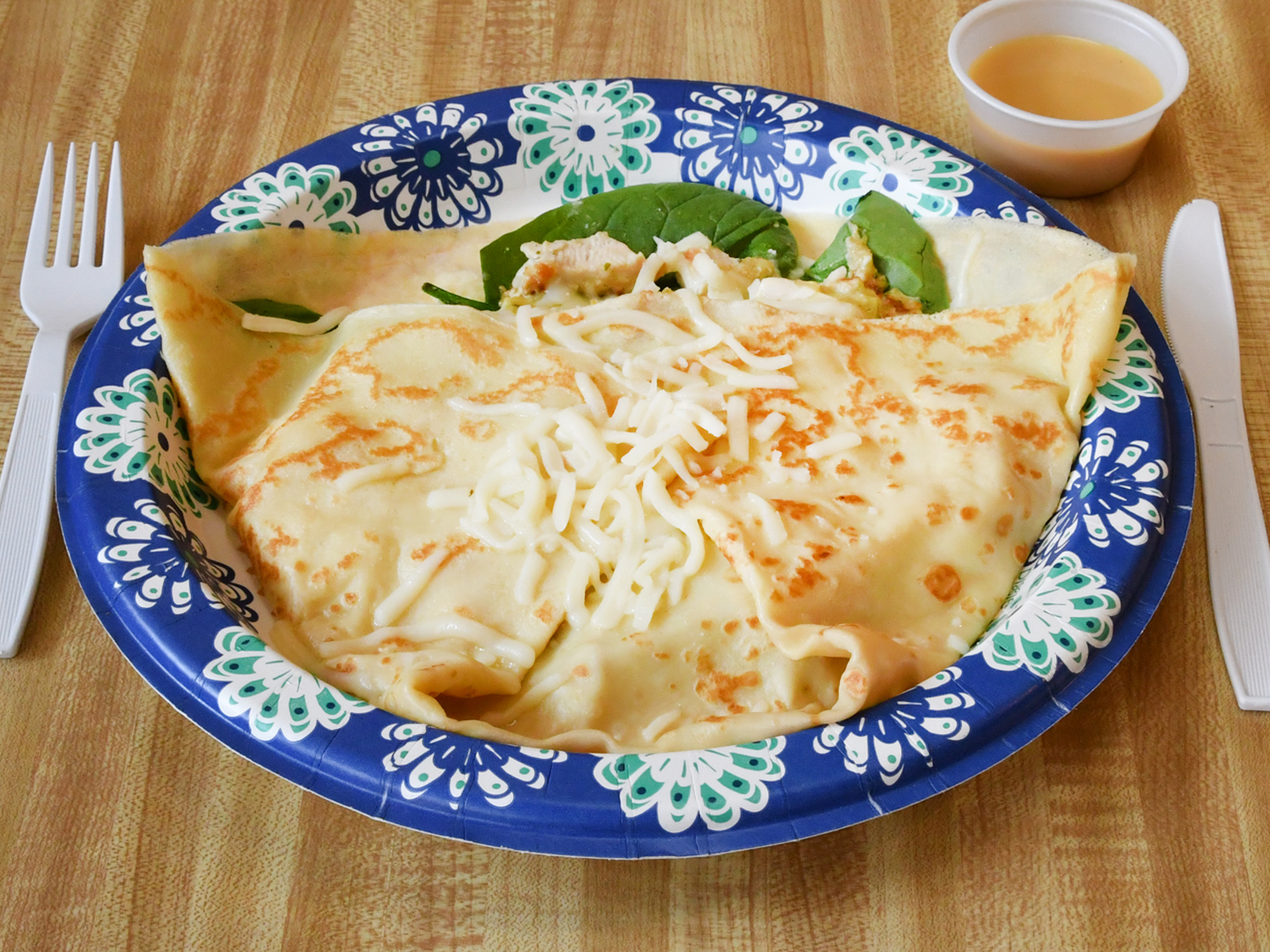 Order Artichoke Crepe food online from The Creperie Cafe store, Boise on bringmethat.com