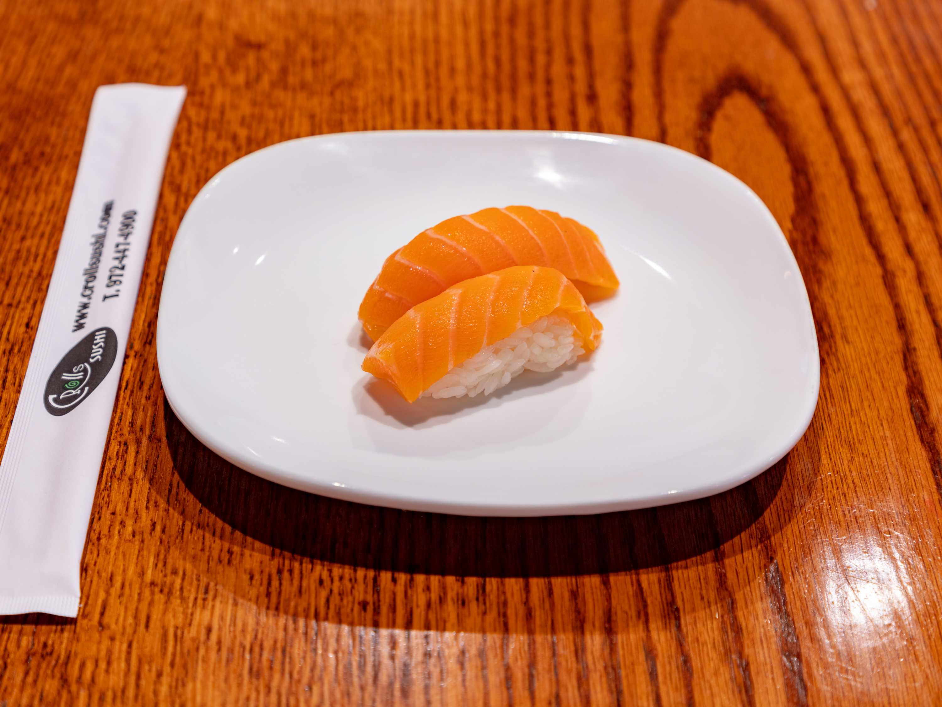Order Salmon Sushi food online from C Rolls Sushi store, Dallas on bringmethat.com