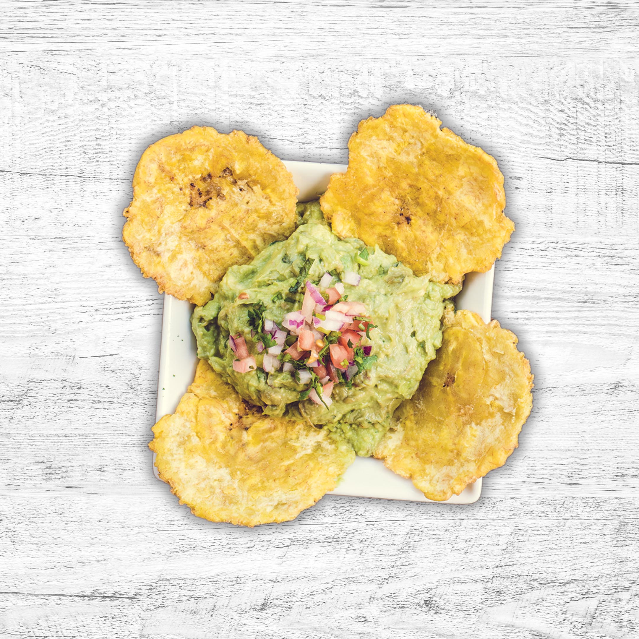 Order Guacamole And Tostones food online from Noches De Colombia store, Montclair on bringmethat.com