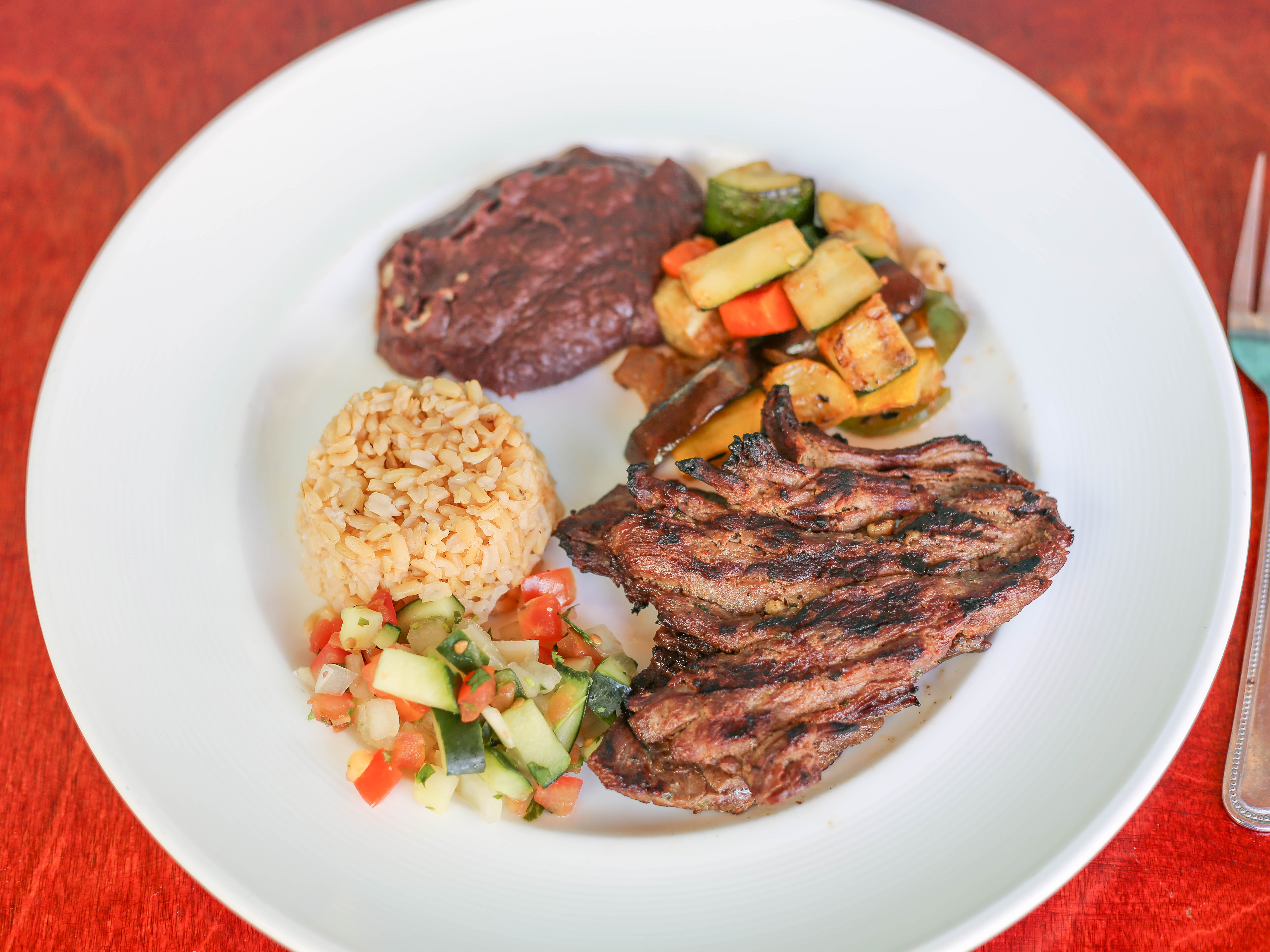 Order Carne Asada Plate food online from Dmaize store, San Francisco on bringmethat.com