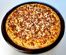 Order Small Meat Pizza food online from Uncle John Pizza store, Grand Prairie on bringmethat.com