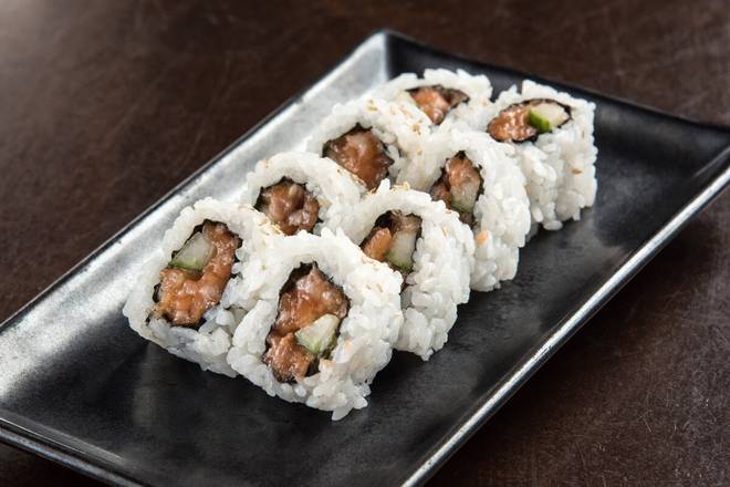 Order SPICY SALMON ROLL food online from Benihana store, Puente Hills on bringmethat.com
