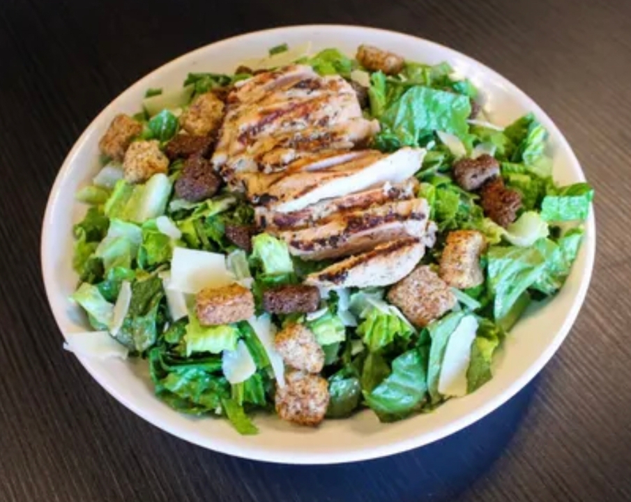 Order Chicken Caesar Salad food online from Junior's Bar and Grill store, Albany on bringmethat.com