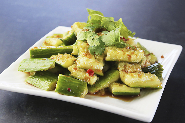 Order A1. Cucumber Salad food online from Guilin Rice Noodle House store, San Francisco on bringmethat.com