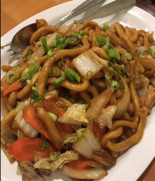 Order 上海粗炒面 Shanghai Stir Fry Udon Noodle food online from Zen Noodle Bar store, San Mateo on bringmethat.com