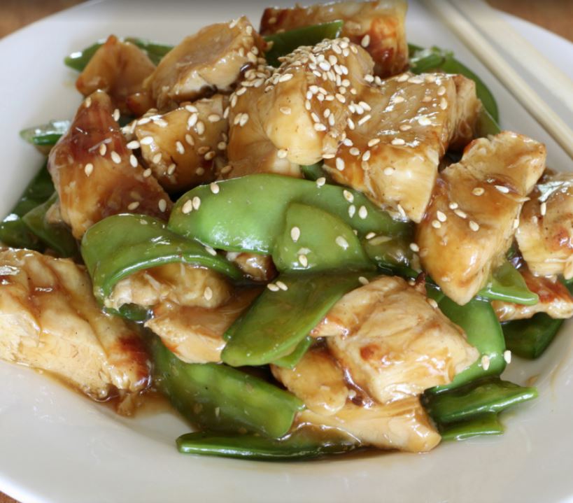 Order Chicken with Snow Peas food online from First Wok Chinese store, Keyport on bringmethat.com