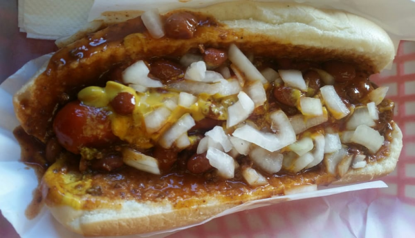 Order Beef Jumbo Chili Dog Meal food online from Tonys Cable Car Restaurant store, San Francisco on bringmethat.com