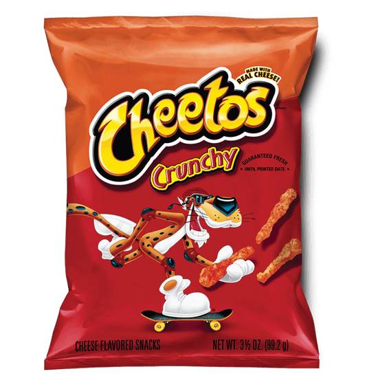Order Cheetos Crunchy 3.5oz food online from Caseys Carry Out Pizza store, Council Bluffs on bringmethat.com