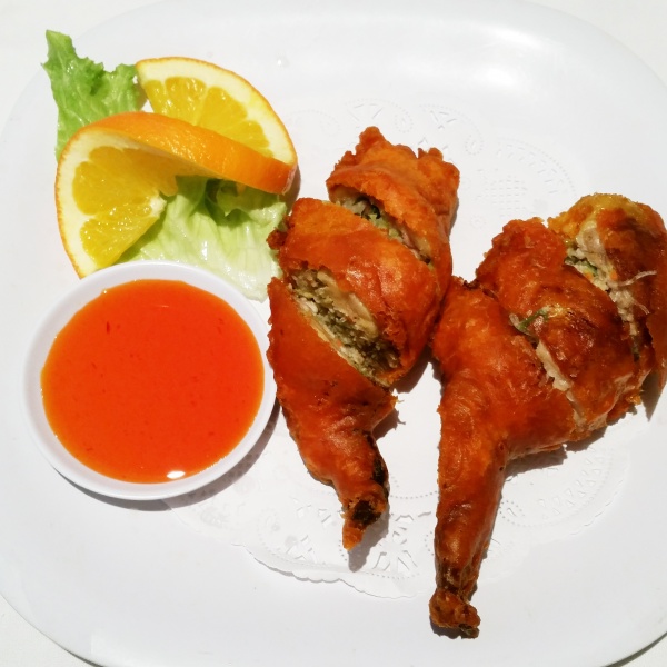 Order 5. Stuffed Chicken Wings food online from Rincome store, Northridge on bringmethat.com