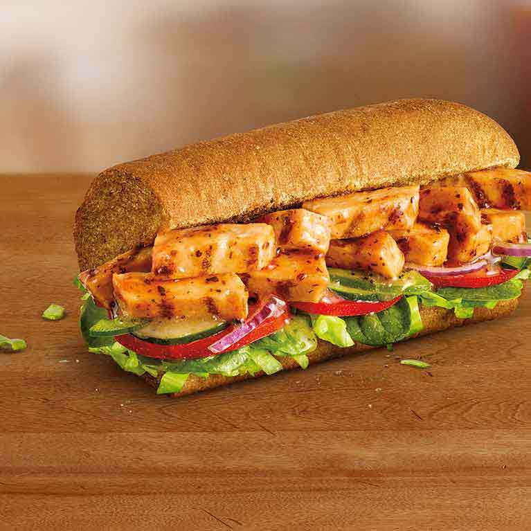 Order Sweet Onion Chicken Teriyaki food online from Subway store, New Haven on bringmethat.com