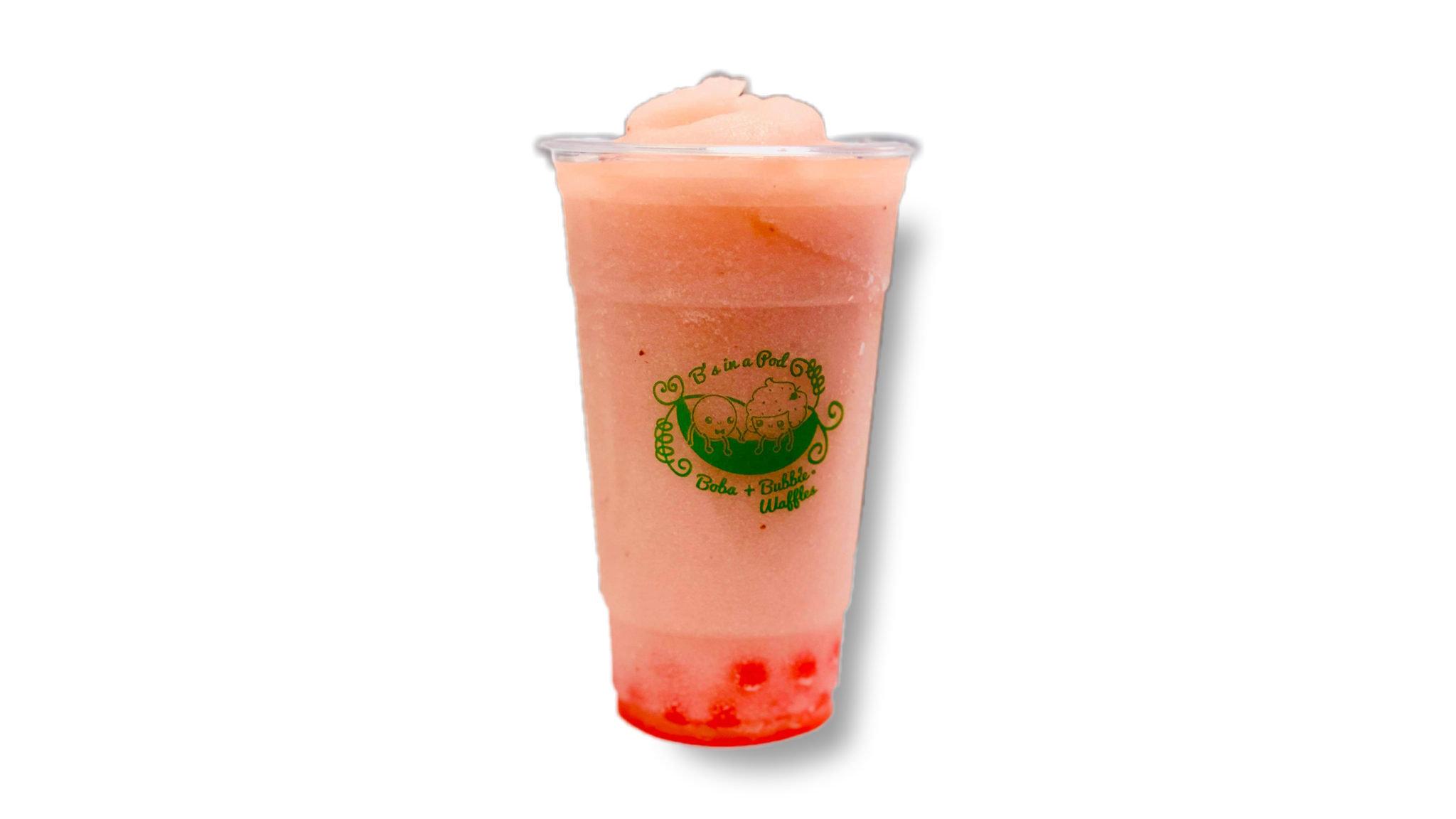 Order 24 oz Frozen Strawberry Lemonade food online from B's In a Pod store, McAllen on bringmethat.com