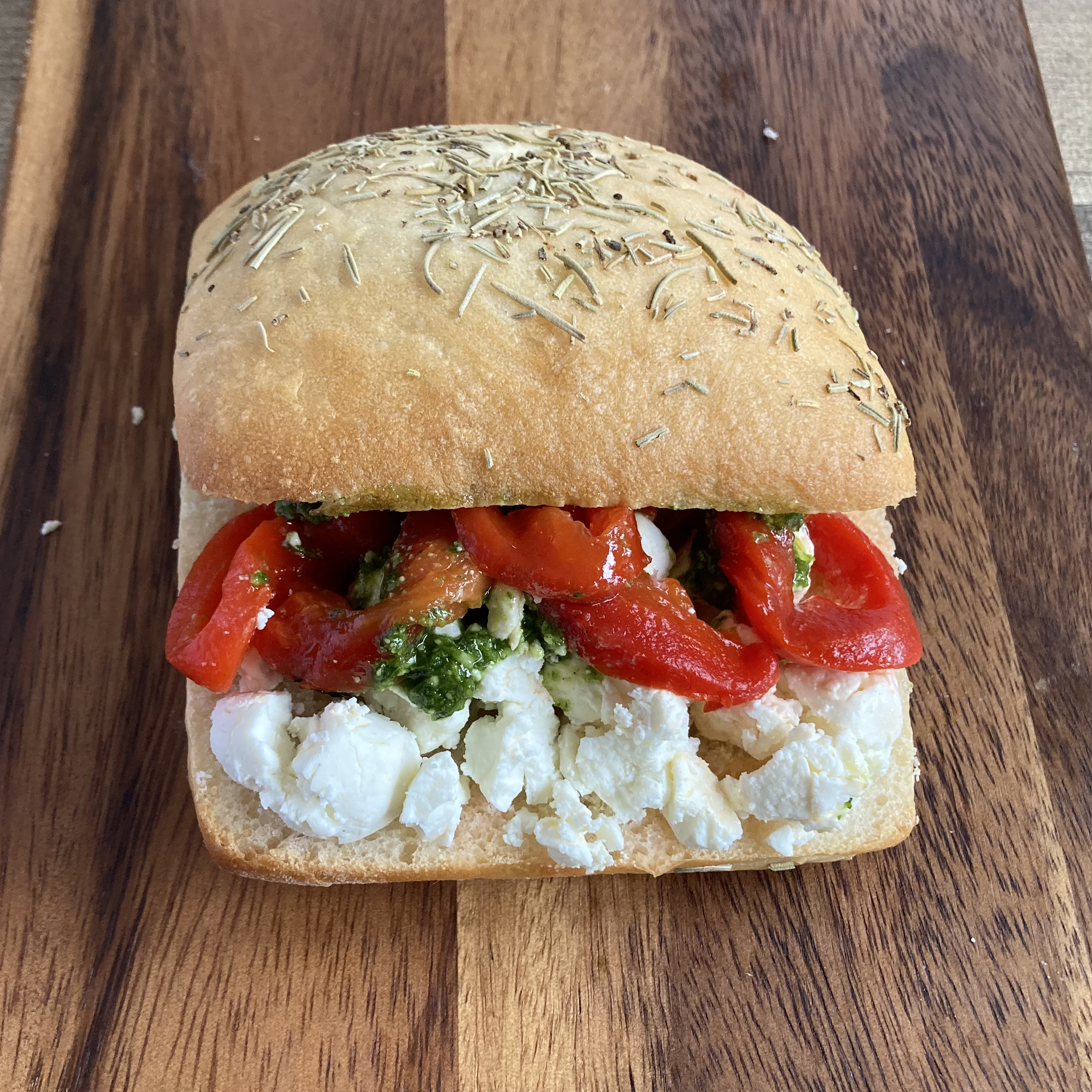 Order Goat Cheese Sandwich food online from B Cup Cafe store, New York on bringmethat.com